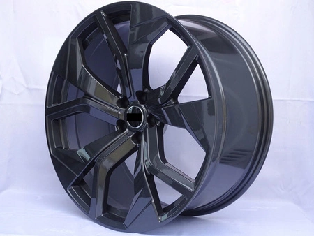 4x czarne felgi kute hybrydowo 22" 5x112 Audi Q7 SQ7 Q8 SQ8
