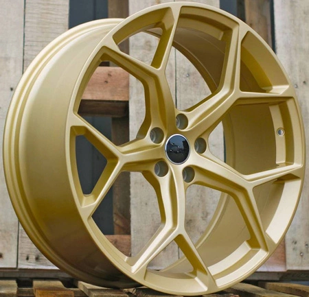 4x złote kute felgi 22" 5x112 Audi E-tron Sportback A5 A6 A8 Q7
